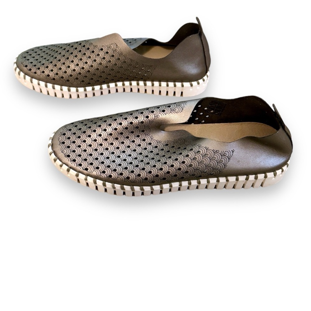 Ilse Jacobsen Tulip 139 Perforated Slip-On Sneaker Size 41
